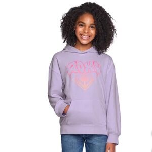 ✨NWT Roxy Youth Mineral Wash Hoodie - Purple (Size L/14-16) | Cute & Comfy✨